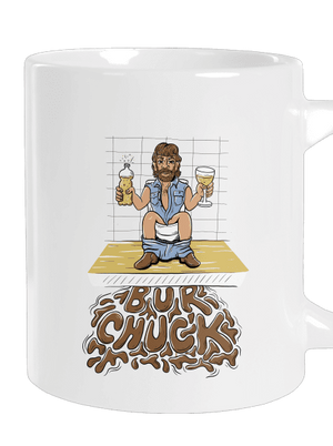 BurChuck veľký hrnček White