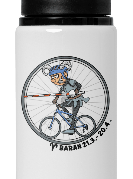 Cyklistický horoskop: Baran flaša na vodu White