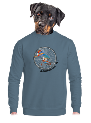 Cyklistický horoskop: Kozorožec unisex mikina bez kapucne Nordic Blue