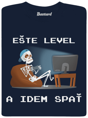 Ešte level pánske tričko Navy