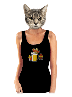 Traja králi dámske tielko klasické Black