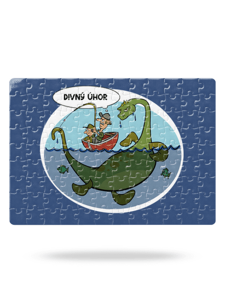 Divný úhor puzzle White