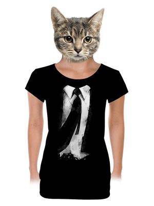 dámske tričko s lemom