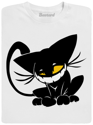 Evil cat pánske tričko White