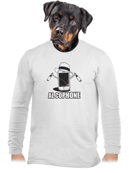 Al Cophone pánske dlhý rukáv White