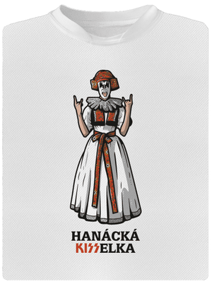 Hanácká Kisselka detské športové tričko White