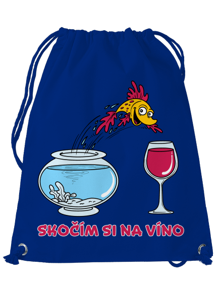 Skočím si na víno vak Royal Blue Mal