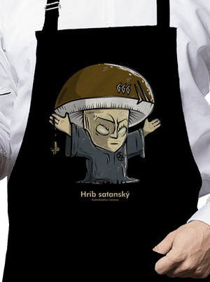 Hríb satanský zástera Black