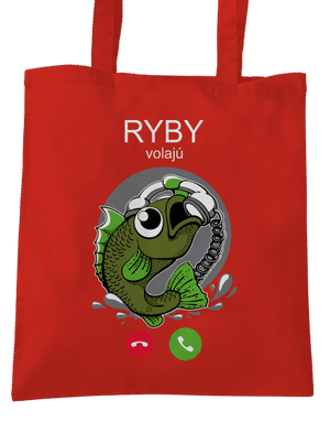 Ryby volají taška Bright Red