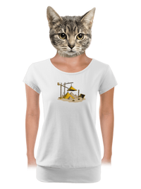 dámske tričko s lemom