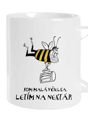 Malá včielka veľký hrnček White