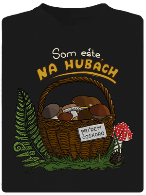 Na hubách detské športové tričko Black