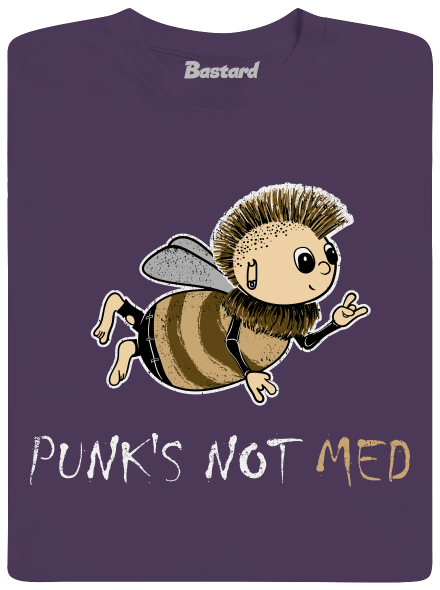 Punks Not Med pánske tričko Urban Purple