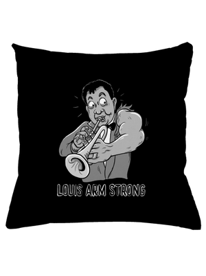 Louis Armstrong vankúš Black