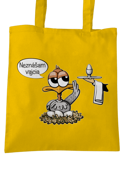 Neznášam vajcia taška Sunflower