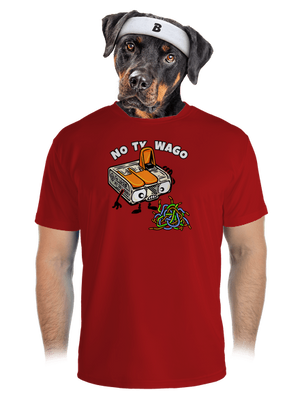 Wago svorka pánske športové tričko Red Mal