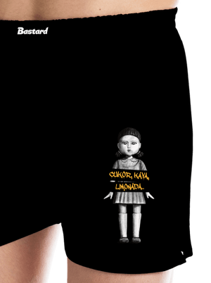 Cukor, káva, limonáda pánske trenky Black