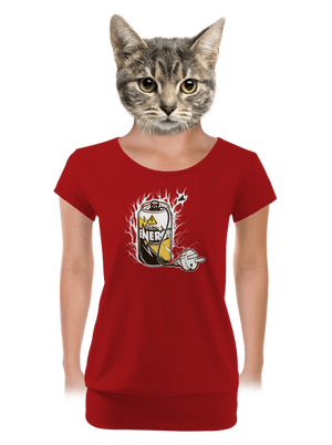 dámske tričko s lemom