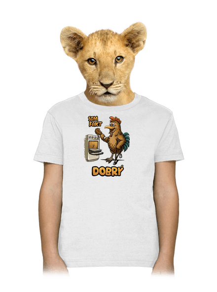 Som dobrý detské tričko White