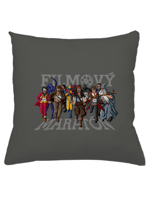 Filmový maratón vankúš Gray Pol