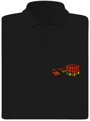 No problem pánska polokošeľa Black