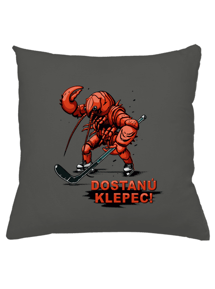 Dostanú klepec vankúš Gray Pol