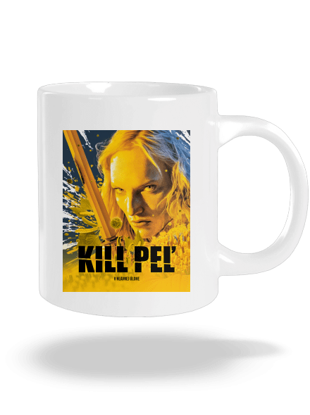 Kill Peľ veľký hrnček White