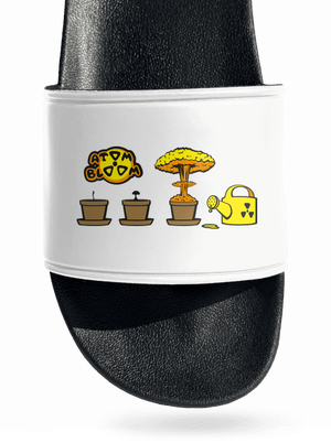 Atom bloom šľapky White