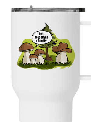 Strýko z Ameriky termohrnček White