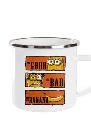 Hodný zlý a banán plecháčik White