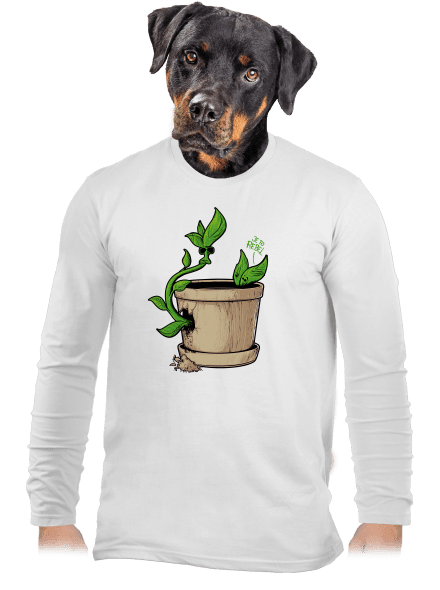 Rebel pánske dlhý rukáv White