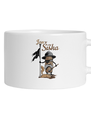 Jan Šiška hrnček makronka White