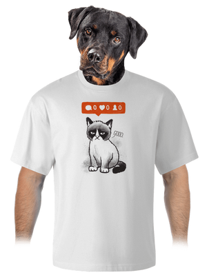 unisex tričko oversized