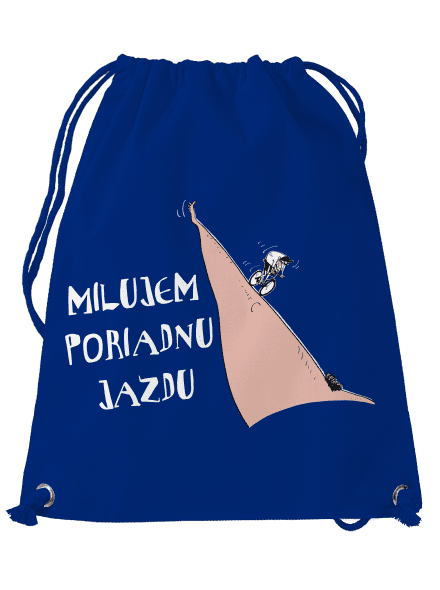 Milujem jazdu vak Royal Blue Mal