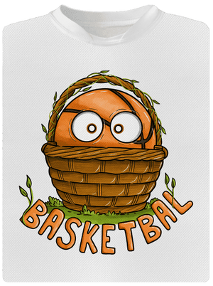 Basketbal detské športové tričko White