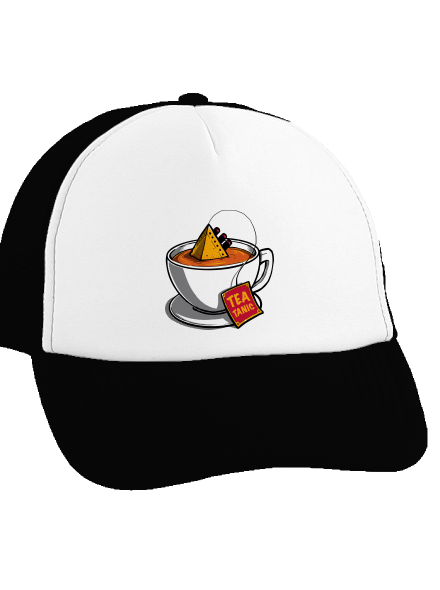 Teatanic šiltovka truckerka Black cap