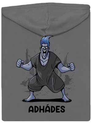 Adhádes dámska mikina na zips Steel Gray