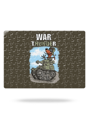 War Hunde puzzle White