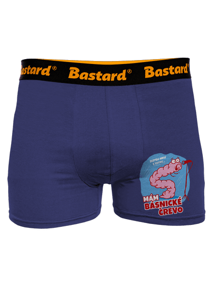 Básnické črevo boxerky Blue Navy