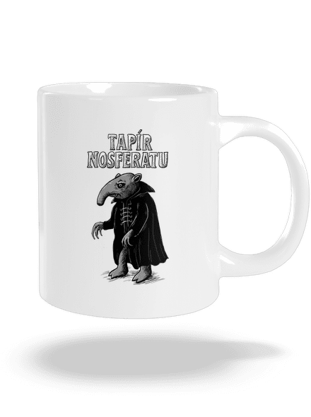 Tapír Nosferatu veľký hrnček White