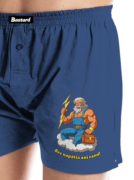 Bez napätia ani ranu pánske trenky Blue