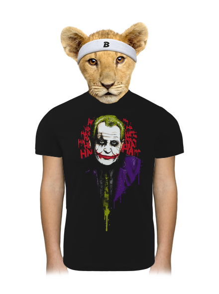 Zeman Joker detské športové tričko Black