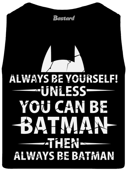 Batman pánske tielko Black