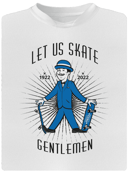 Let us skate detské športové tričko White