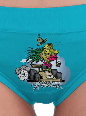 Závodník dámske nohavičky Turquoise