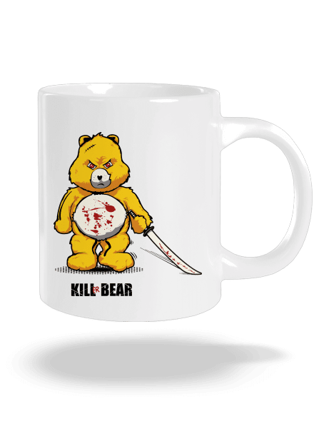 Killer bear veľký hrnček White