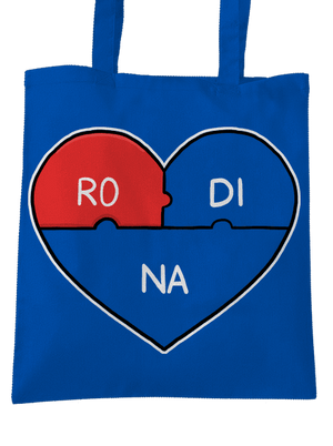 Rodinné puzzle taška Bright Royal