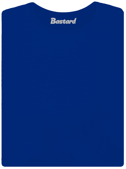 Bez potlače dámske tričko Royal Blue Mal