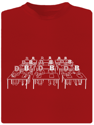 Cimrman: Debil, blbeček pánske športové tričko Red Mal