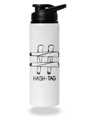 Hash tag flaša na vodu White